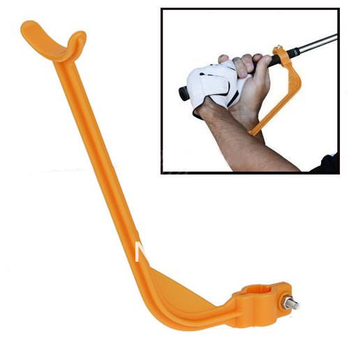 High quality Golf Practice Swing Educational Trainer Guide Gesture Alignment Training Wrist Correct Aid Plane Tool Club