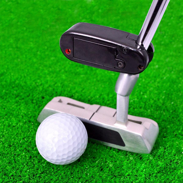 2017 Mini Black Golf Putter Laser Training Line Corrector Improve Aid Tool Golf Practice Accessories