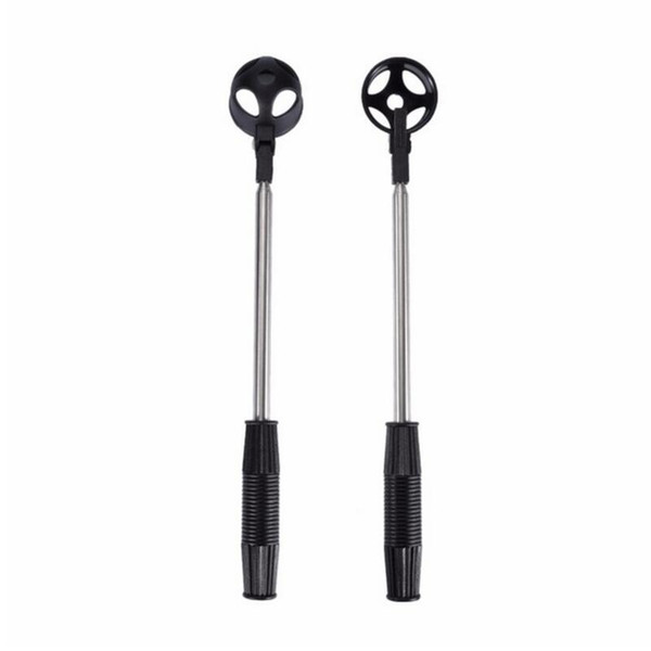 Wholesale Useful Retractable Scoop Telescopic Golf Ball Retriever Pick Up Steel Saver Shaft Tool Free Shipping