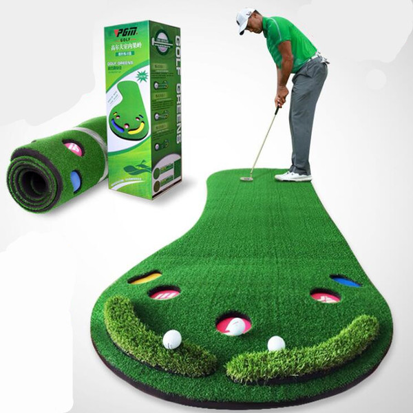 Golf Putting Mat Golf Putter Trainer Green Putter Carpet Big Feet Trainer Mat Artificial Grass Carpet Profess