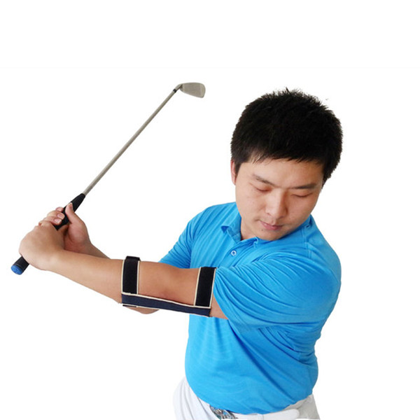 Golf Training Aids Swing Hand Straight Practice Elbow Brace Posture Corrector Support Arc Trainers Golf Accessories New 2017