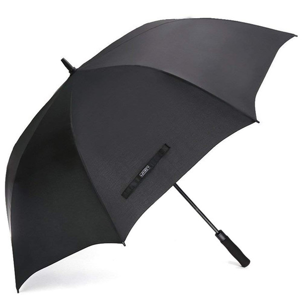 68 Inch Large Oversize single Canopy Vented Windproof Waterproof Automatic Open Stick Umbrellas for Men and Women