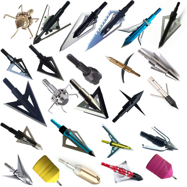 Linkboy 6ps Head Arrows Arrowheads Broadheads for Hunting and Archery Apply To Composite Bow and Recoil Bow for Shooting