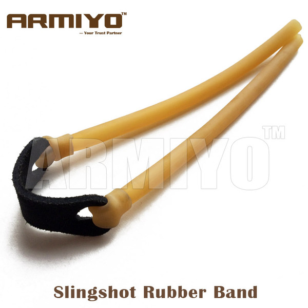 Armiyo 6mm*9mm Elastic Bungee Catapult Rubber Band for Powerful Slingshot Catapult Hunting Shooting Bow Arrow Accessories 5pcs/lot