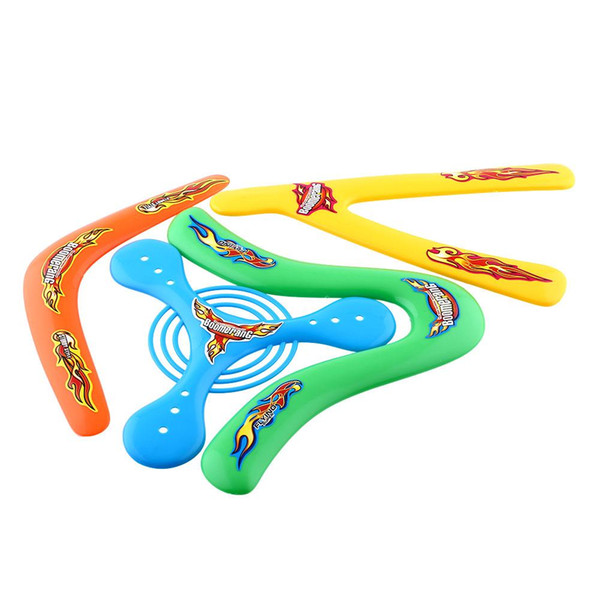 4Shapes Lightweight Outdoor Genuine Returning Sporting Throwback Kids Colorful BoomerangOutdoor Fun Shipping