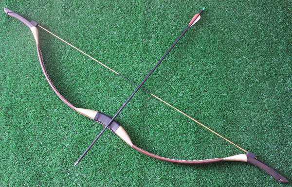 45LBs Handmade Mongolian Longbow Recurve Bow For Archery Hunting