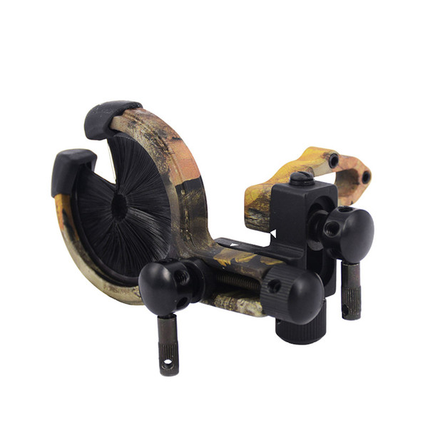 Professional Minute Adjustment Bow Brush Arrow Rest Whisker Biscuit Camouflage Color Arrow Replacement Brush for Outdoor Sports Archery