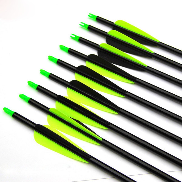 Fiberglass Arrows with Field Points Replaceable Tips for Recurve Bow and Compound Bow Arrows Hunting Used