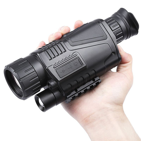 Eyebre 5 x 40 Infrared Digital Night Vision Telescope High Magnification with Video Output for Hunting Monocular 200M View