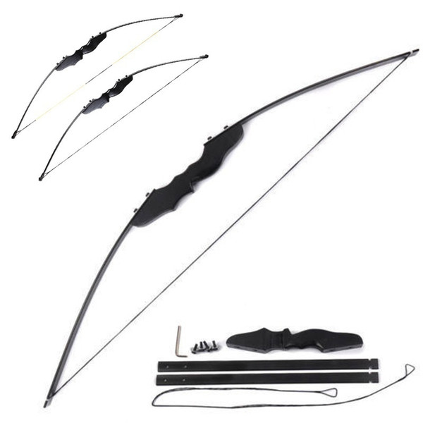 2018 New Fashion Hunting Practice Bow Arrow Archery Supplies Safety 15lbs 30lbs 40lbs Shooting Training Outdoor Sports(Only Bow)