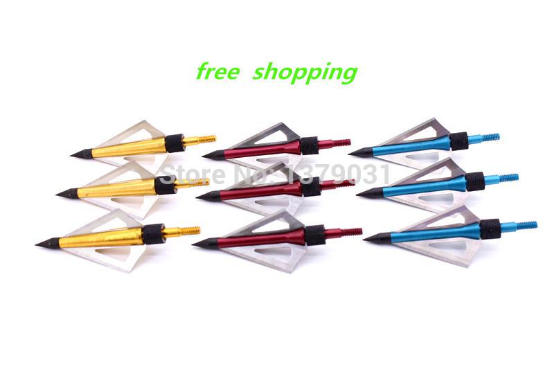 30/pcs H701 2014 Brand New 3-blades Aftershock Maniac Sharp Hunting Hunter Shooting Bow Arrow Broadheads High Quality