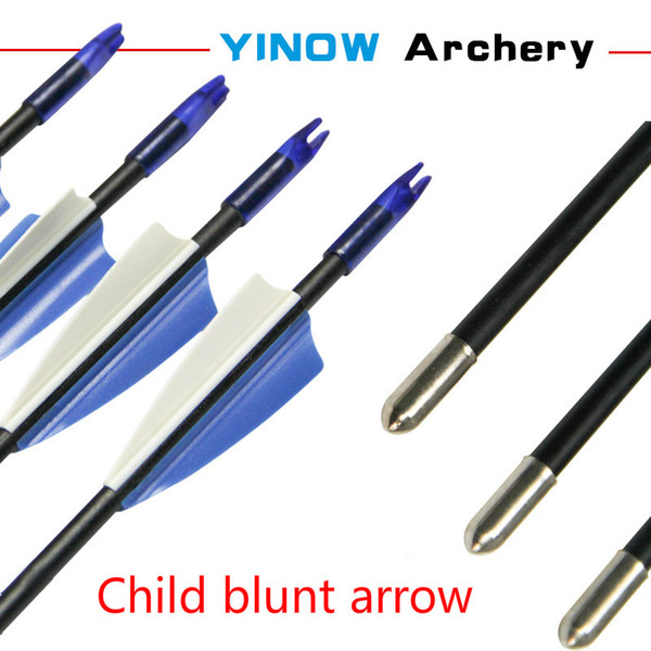 Archery equipment children bow and arrow toy arrow big boy outdoor shooting set blunt metal children's arrow wholesale