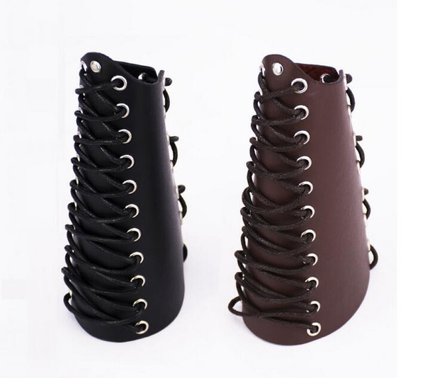 Traditional Cow Leather Arm Restraint Protector Guard pull Bow protect Arm for Shooting Barcer Hunting Archery Accessory