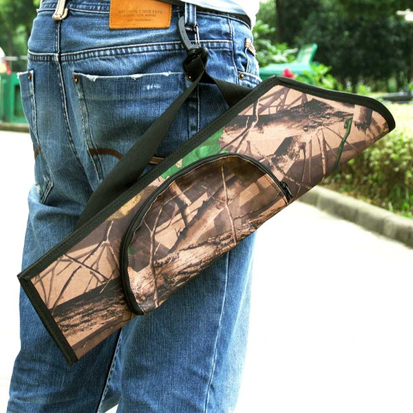 Camouflage Archery Hunting Arrow Quiver Water Resistant Archery Quiver Holder Caza Arrows Bow Quiver Bag