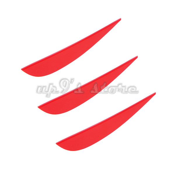 100 pieces 7.3cm Plastic Arrow Vane Fletching for DIY arrow archery bow