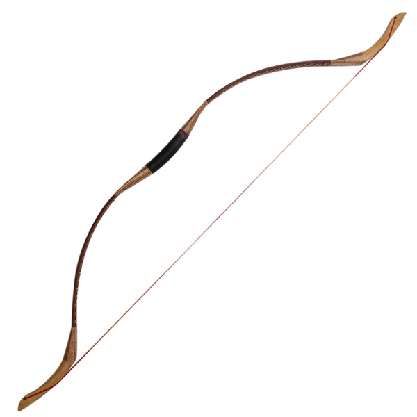 30-55LBS Pure Handmade Archery Hunting Longbow Archery Recurve Bow 30-55LBS With String Mats Suitable for Left Right Hand