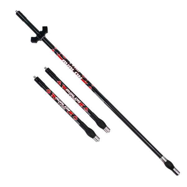 Detachable Archery Bow Balance Bar Recurve Bow Carbon Stabilizer System Damper Stabilizer