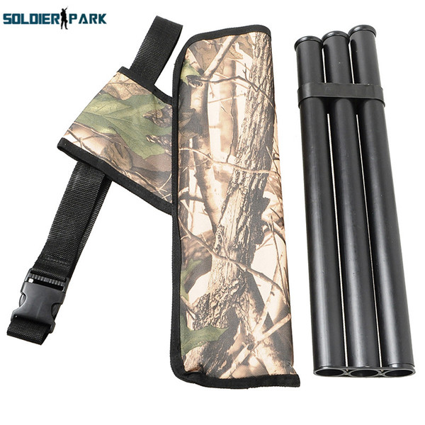 3 Tube Archery Sports Quiver Camouflage Quiver Arrow HolderWater Resistant Caza Arrows Bow Bag For Hunting Outdoor Activities order<$18no tr