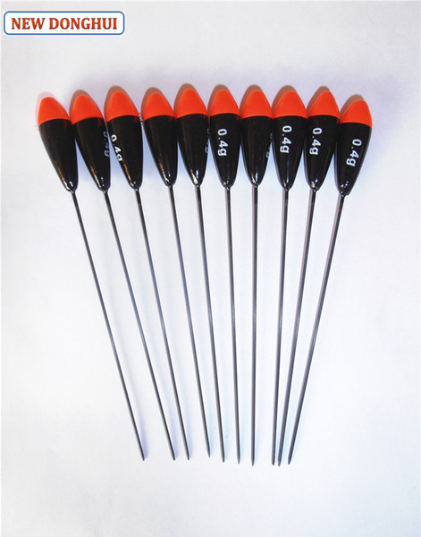 Wholesale- Newdonghui 10pcs/Lot Fishing Float Fishing Bobber 0.4G Buoyancy Oem Factory Store 210030