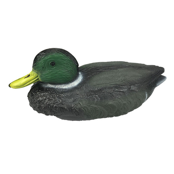 Tourbon Hunting Accessories Plastic Mallard Duck Decoy Male Vivid Carved Ornaments Hand Painted 3D Animal Bait