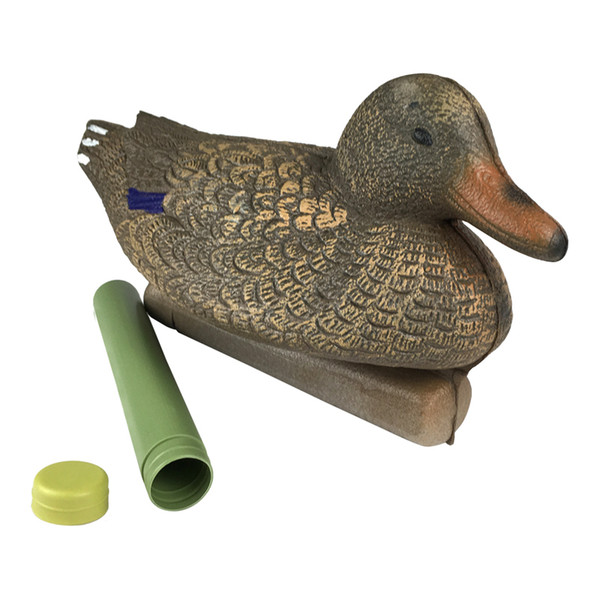 Tourbon Hunting Accessories Floating Duck Decoy Female and Male Mallard Vivid Carved Shooting Equipment