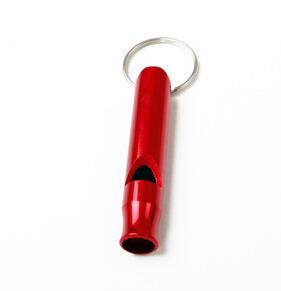 Whistle Mixed Mini Aluminum Emergency Survival Whistle With Keychain Rescue Whistles survival Hot Selling