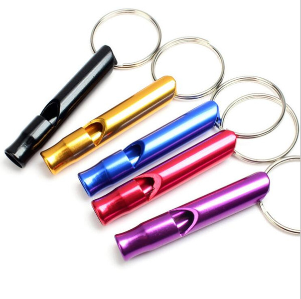 Special offer Sports outdoor multifunctional aluminum whistle clump Survival rescue whistle Calls Children gifts Sports training supplies