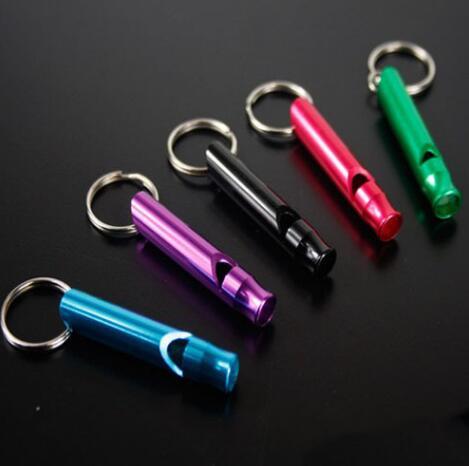 Game Calls Small aluminum whistle life whistle psk outdoor survival training whistle Outdoors products