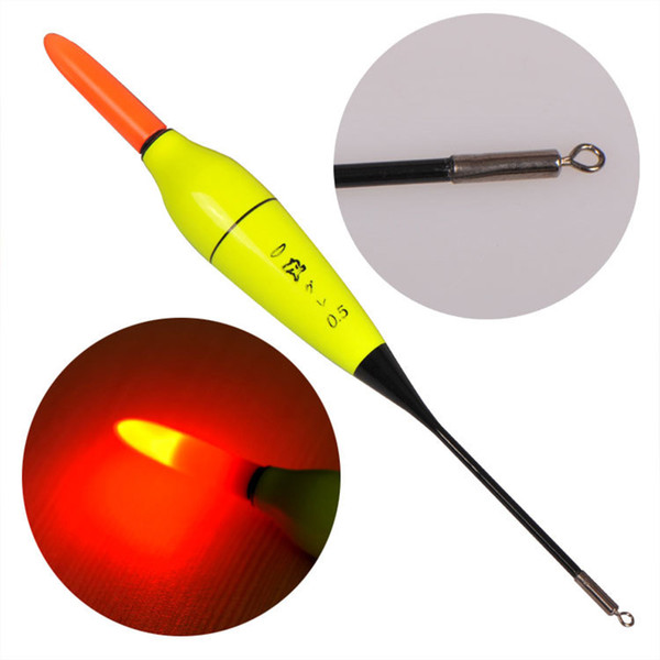 5Pcs/Lot EVA Electronic Bell Fish Alarm Intelligent LED Electronic Luminous Drift Bobber Fishing Rod Alarm Fishing Tackles