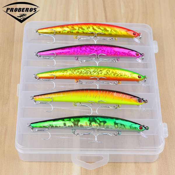 5pc/Box Fishing Lure Exported to Japan Bass 5 color Fishing Bait 15.5g-0.54oz/12cm-4.7