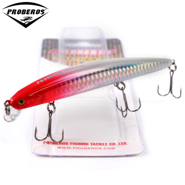 1pc Bassbait Exported to Japan 10 color Fishing Bait Minnow Lures 13.5g-0.48oz/12.5cm-4.92