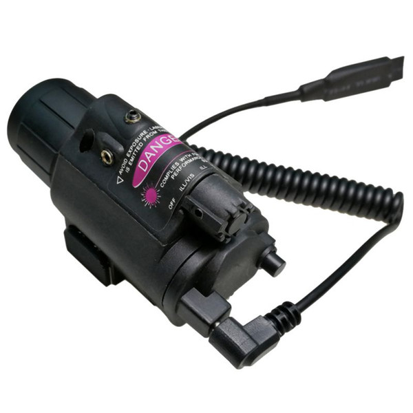 Outdoor Hunting 2in1 Tactical Fixed Focus Cree LED Flashlight/LIGHT+Red Laser/Sight Combo