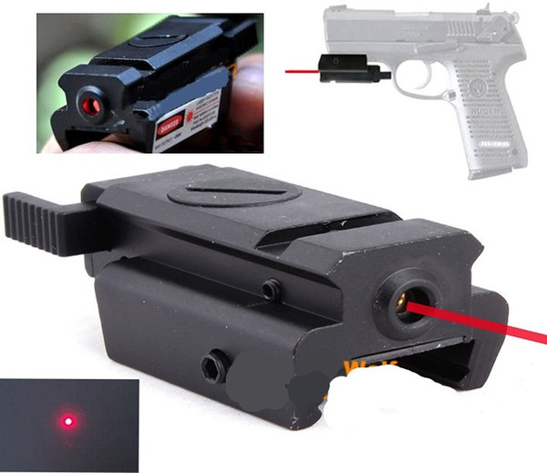 Mini Red Dot Laser Sight for Pistol With Bottom Front 20mm Rail