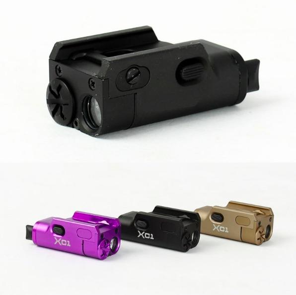 Tactical 250 lumens SF XC1 MINI Pistol Light Military Airsoft Hunting Flashlight (DE&BK&Purple)