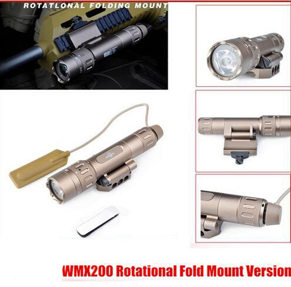 Night-Evolution Tactical Light WMX200 Rotational Fold Mount Version NE08036