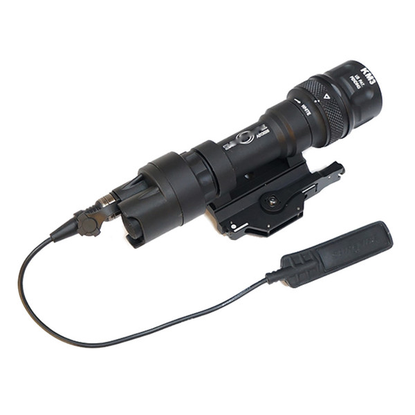 SF M952V-IR LED Gun Light White Light And IR Output Tactical Flashlight Marked Version Black