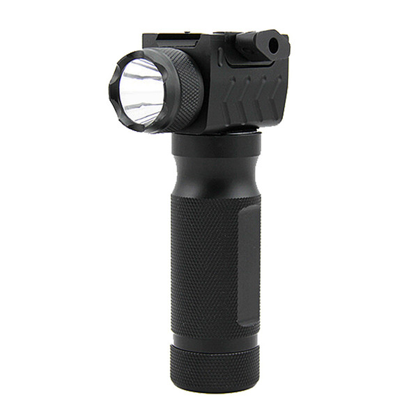 Tactical Quick Detachable Vertical Grip Aluminum Flashlight LED Hunting Gun Light