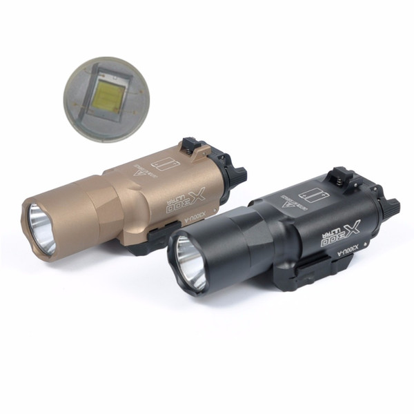 Tactical LED Pistol M4 Rifle Flashlight X300 Lanterna Ultra White Light 500 lumens For Hunting Shooting