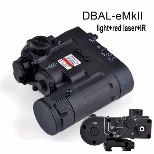 Hunting Element Tactical Flashlight DBAL-D2 IR Laser and Led Torch DBAL-EMKII Light