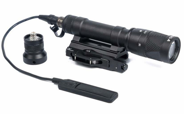 Tactical M620 M620V LED Scout Light QD Mount Flashlight Constant / Strobe / Momentary Output Torch fit 20mm Rail