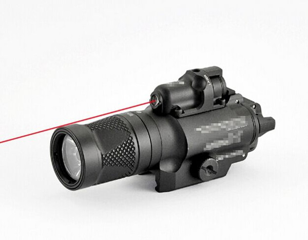 Marking SF X400V LED Flashlight With Red Laser night torch light