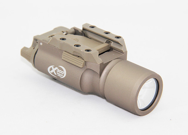 Tactical SF X300 Ultra High Ouput LED Gun Light Aluminium Alloy Construction Dark Earth