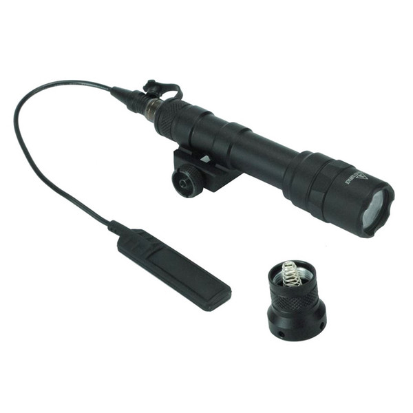 Tactical M600B Scout Light M600 LED Gun Light 400 lumens Hunting Rifle Flashlight with Integrated 20mm Weaver rail
