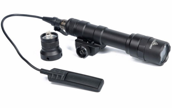 M600B Scout Light Tactical LED Mini Flashlight 20mm Picatinny Hunting Rail Torch Mount light for Outdoor