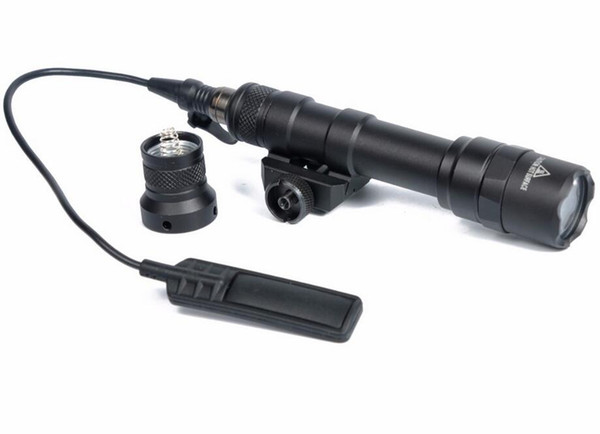 M600B Scout Light Flashlight LED CREE R5 With Remote Pressure Switch Controller For Night Illumination