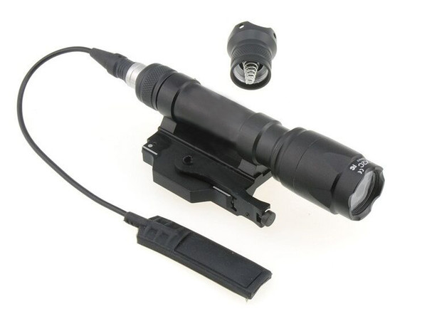 Marking M620C Dual Output Flashlight Tacitical LED light Outdoor Night Torch Black