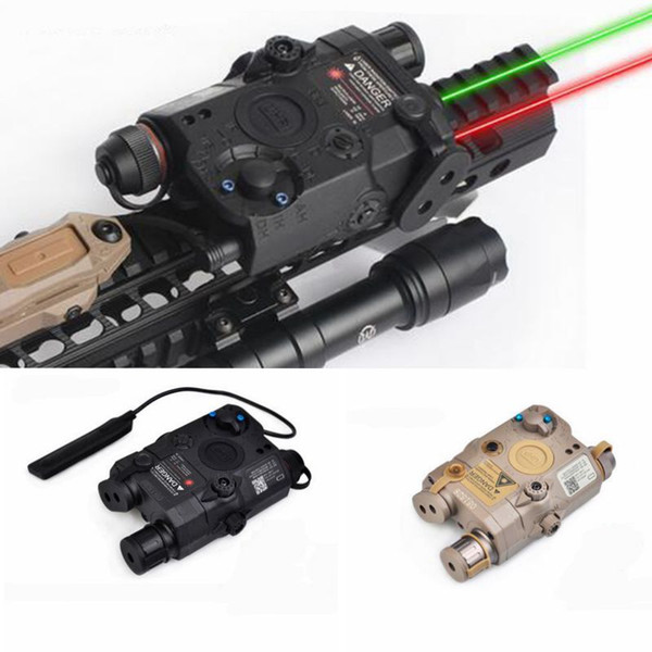 2019 New Element Airsoft LA PEQ-15 LA-5C AN PEQ UHP Appearance Green and Red Laser and flashlight Airsoft Laser