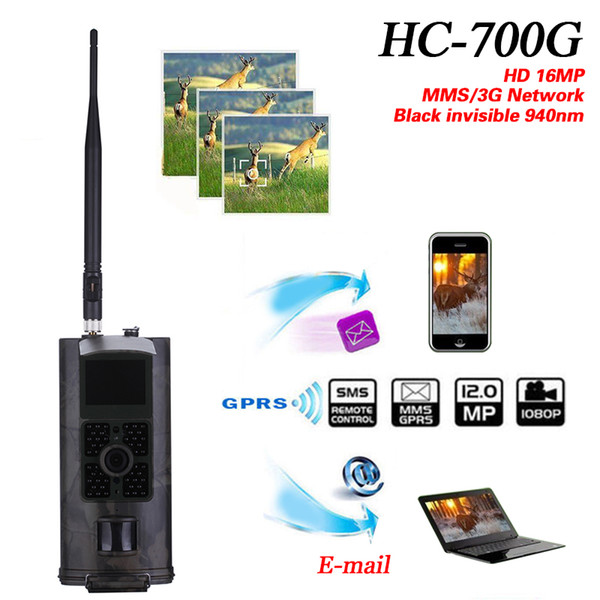 Full HD 16MP 1080P Wildlife Hunting Trail Camera for Home Security Wildlife Monitoring 3G MMS GPRS Animal Scouting Game Device