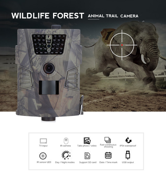 HT-001 Hunting Trail Digital Camera 940nm 720P Wild camera GPRS IP54 Night vision for animal photo traps PIR sensor hunting camera