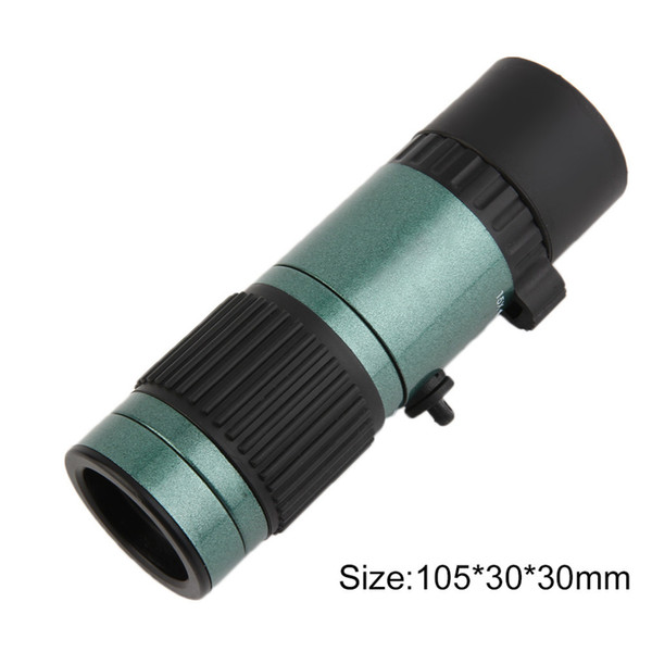 Portable Telescope 15-75X25 Small Size Binoculars High Power High-Definition Zoom BAK4 Mini Monocular Maritime Telescope